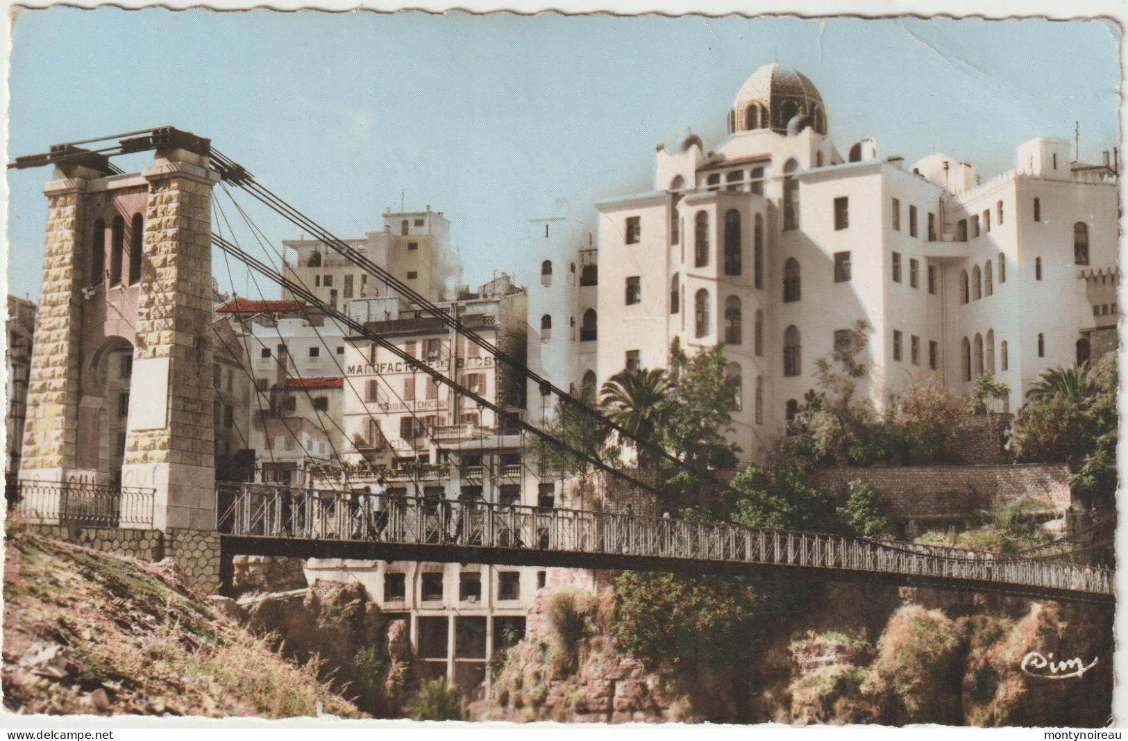 Algérie   : CONSTANTINE :   Vue La  Passerelle  Pérrégaux - Andere & Zonder Classificatie