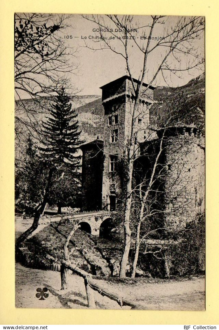 48. GORGES DU TARN – Le Château De La CAZE / Le Donjon / CPSM (voir Scan Recto/verso) - Gorges Du Tarn