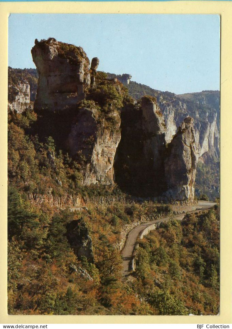48. GORGES DU TARN – Le Château De Blancquefort / Sur La Route Des Vignes De L'AVEN ARMAND (voir Scan Recto/verso) - Gorges Du Tarn