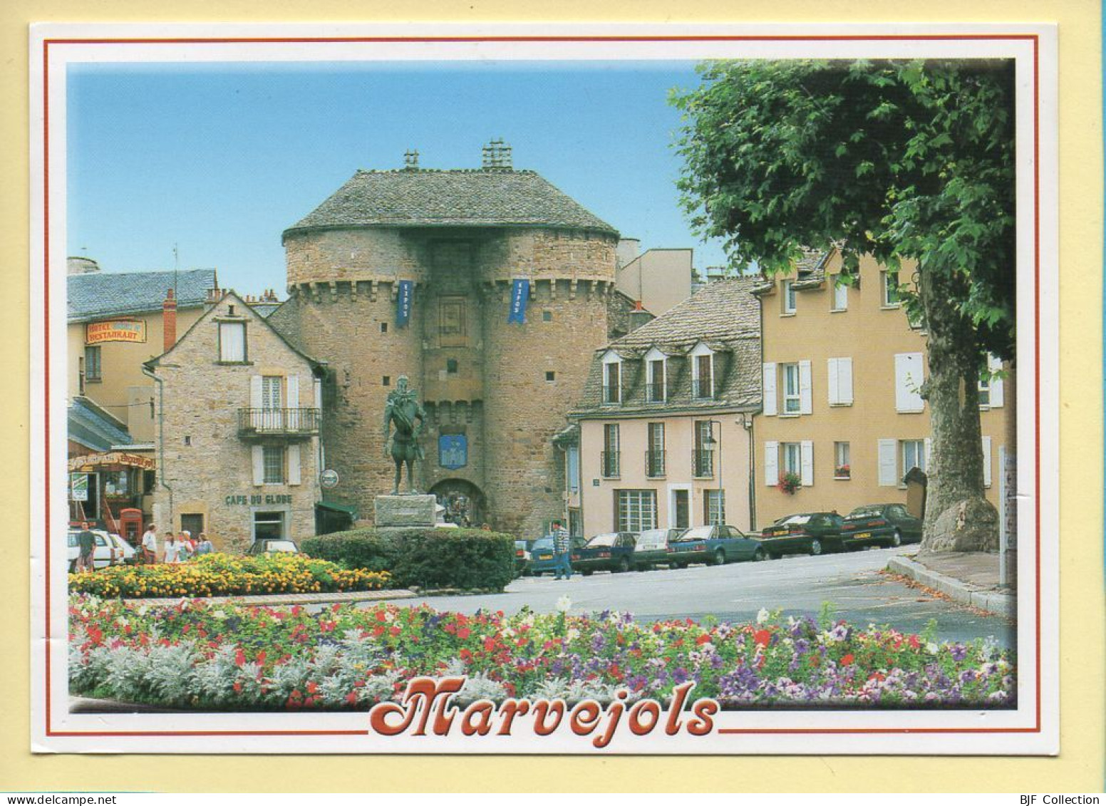 48. MARVEJOLS – La Porte Fortifiée Du Soubeyran Et La Statue De HENRY IV (voir Scan Recto/verso) - Marvejols