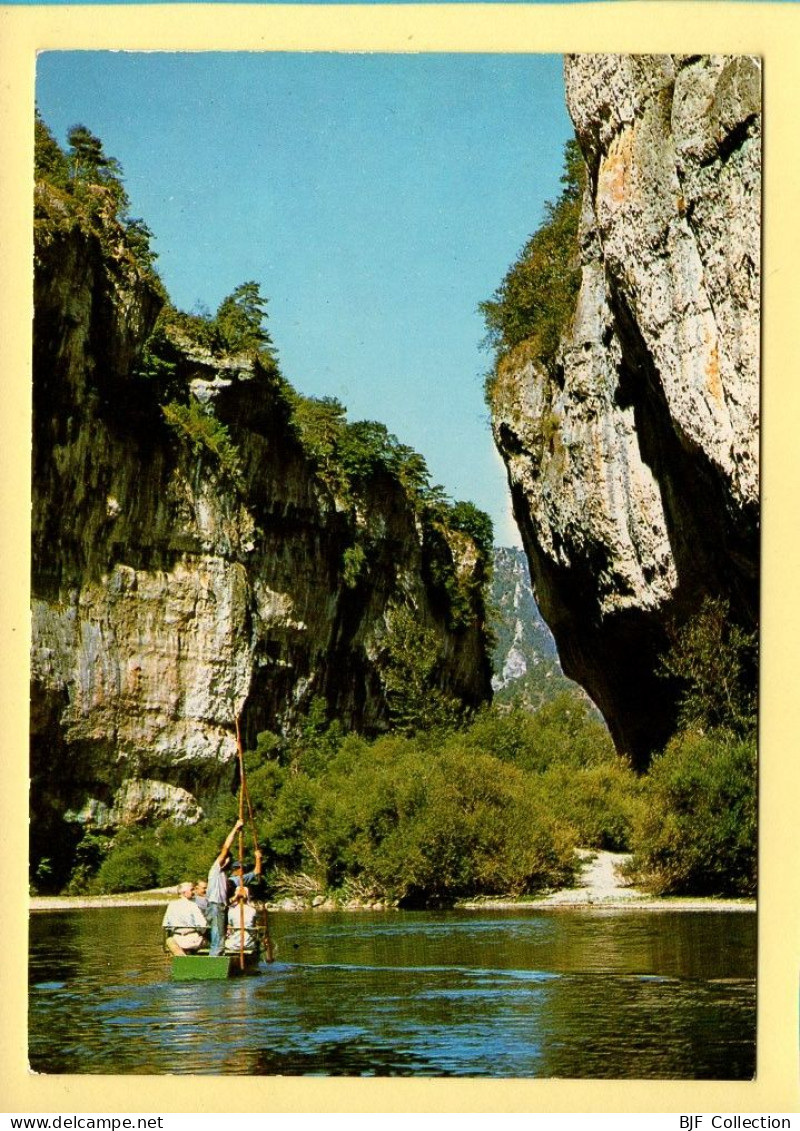 48. GORGES DU TARN – Descente En Barque Dans Les Détroits (animée)(voir Scan Recto/verso) - Gorges Du Tarn