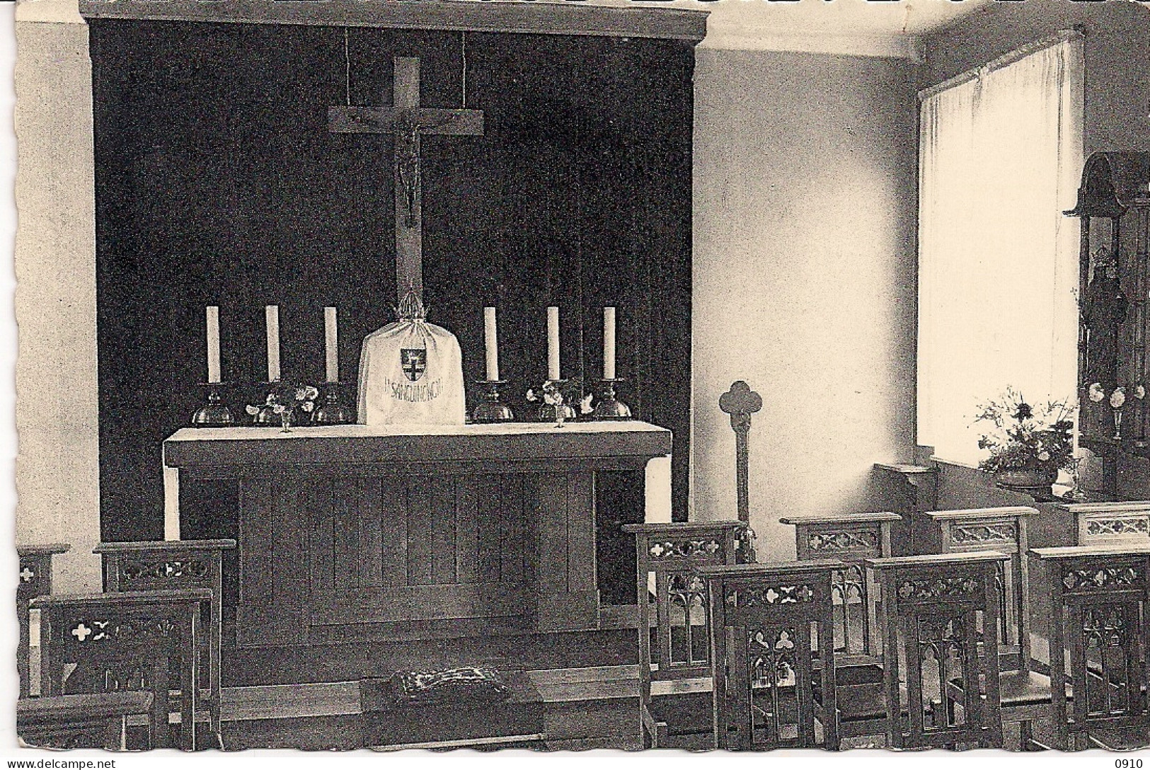 SCHOTEN" FOTOKAART-KASTEEL VILLERS-MARIABURCHT-OPLEIDINGSCENTRUM TOT GEZINSLEVEN-DE KAPEL"NBELS - Schoten