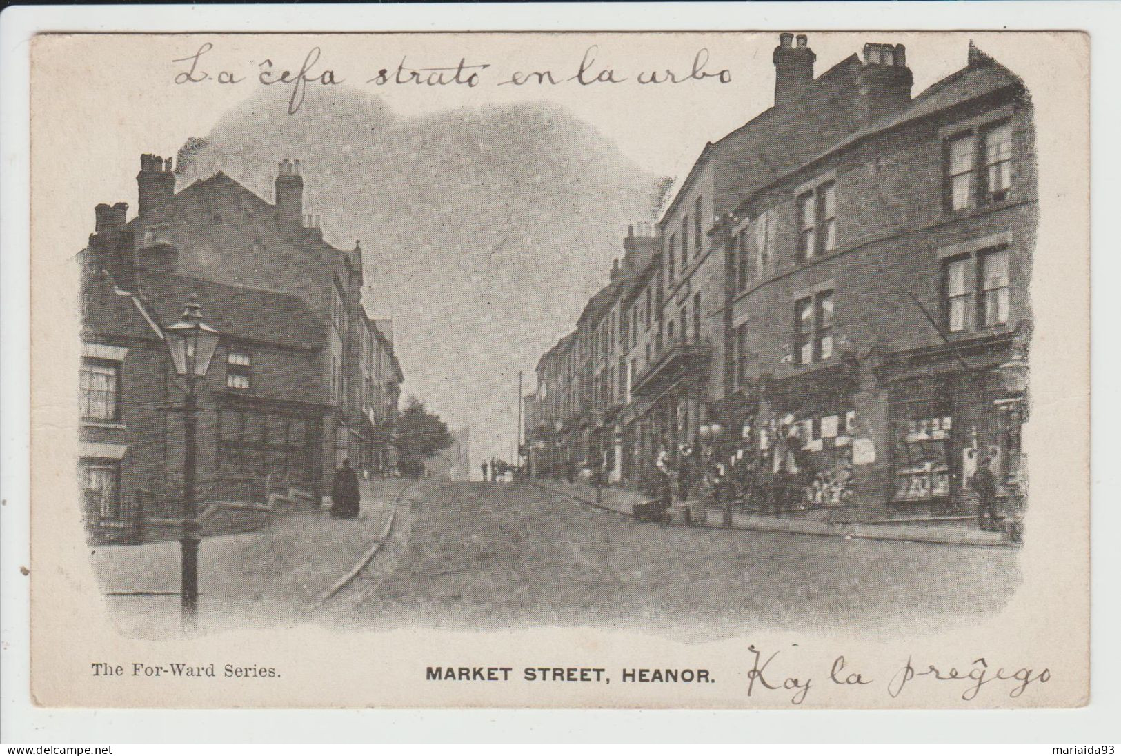 HEANOR - ROYAUME UNI - MARKET STREET - Derbyshire