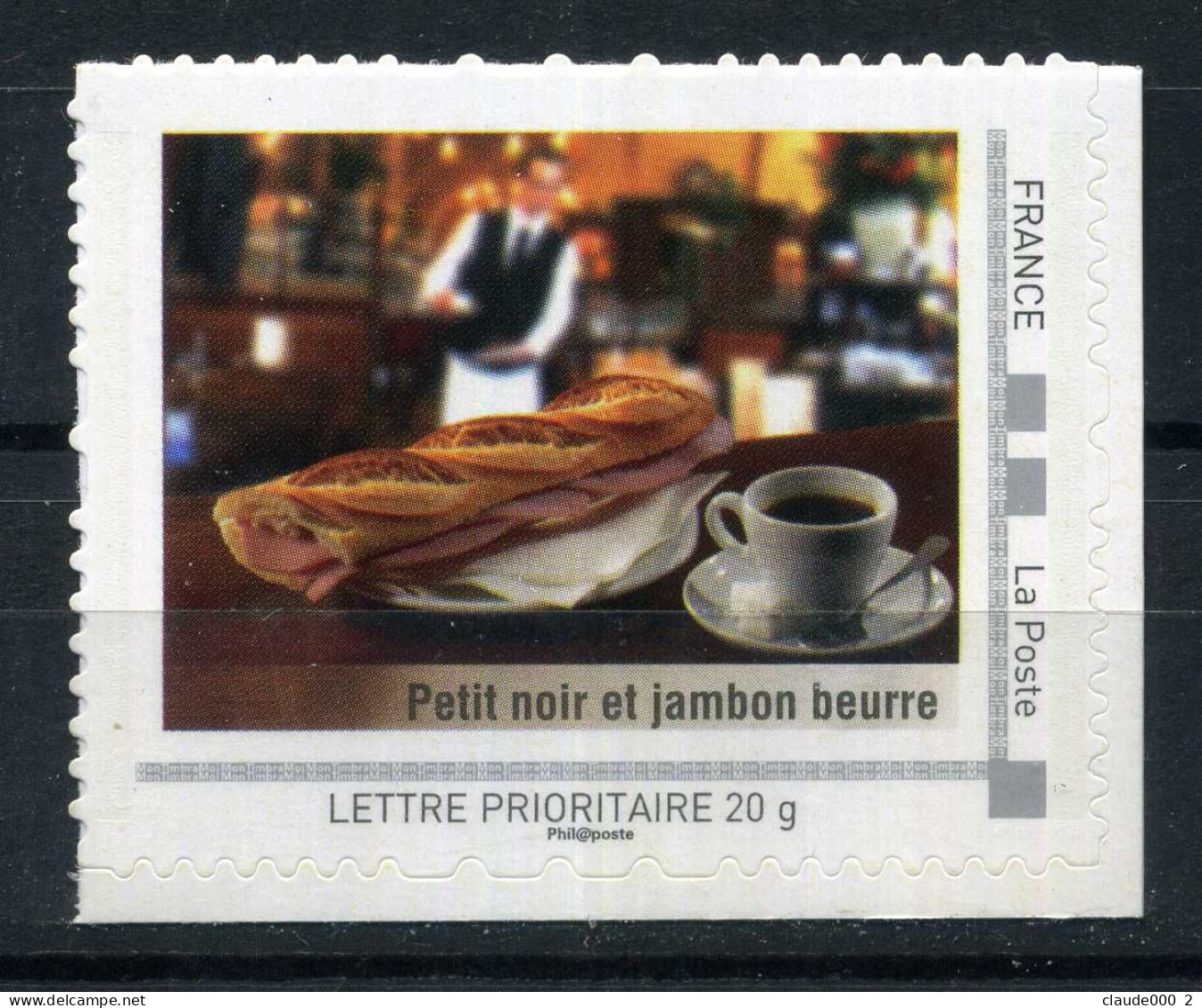 Petit Noir Et Jambon Beurre  Adhésif Neuf ** . Collector Paris 2009 - Collectors