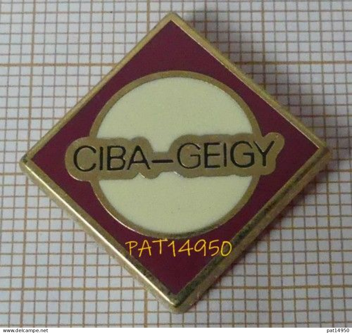 PAT14950 CIBA GEIGY    INDUSTRIE CHIMIQUE  CHIMIE PHARMACIE   En  Version ZAMAC ATC - Medici