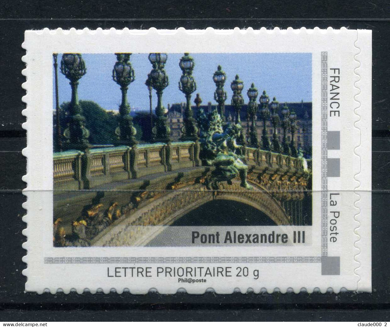 Pont Alexandre III  Adhésif Neuf ** . Collector Paris 2009 - Collectors