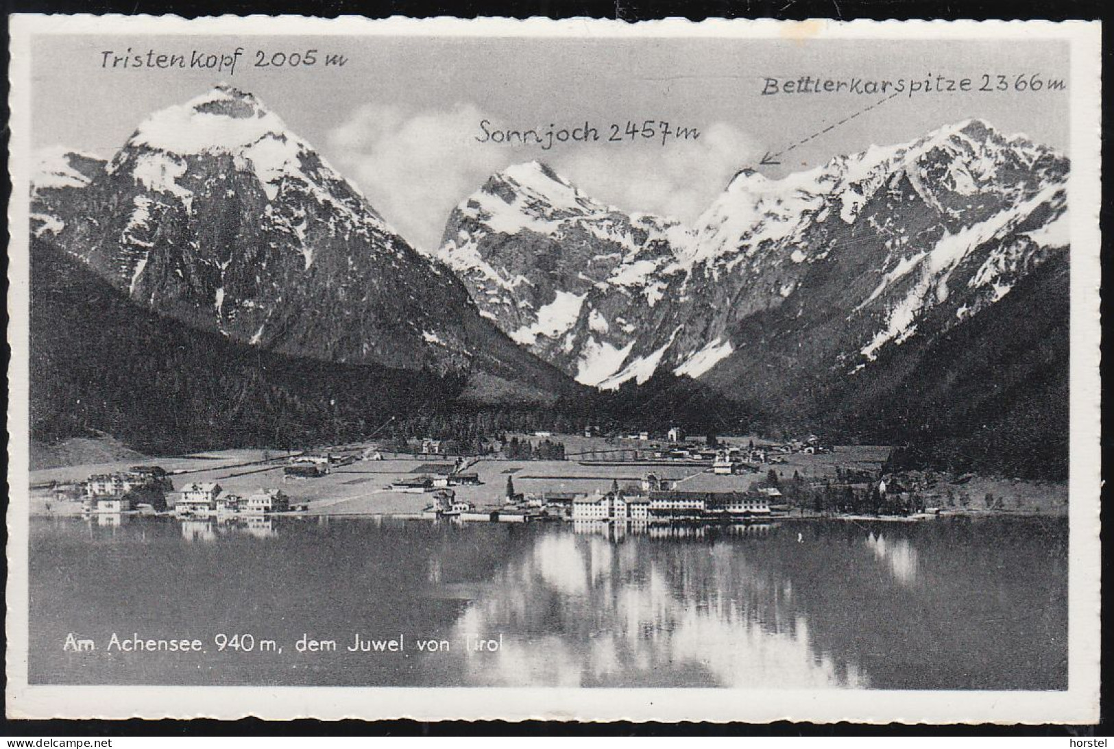 Austria - 6213 Pertisau - Am Achensee - Alte Ortsansicht - Nice Stamp 1955 - Pertisau