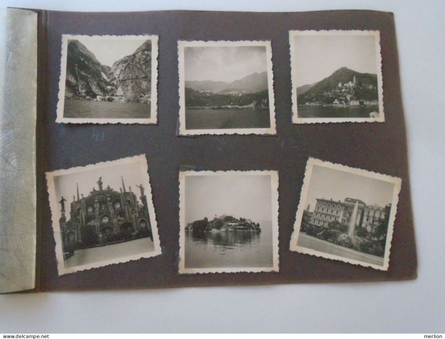 D202126   Old Photos  ITALIA 1930's   Lago Di Lugano - Europa