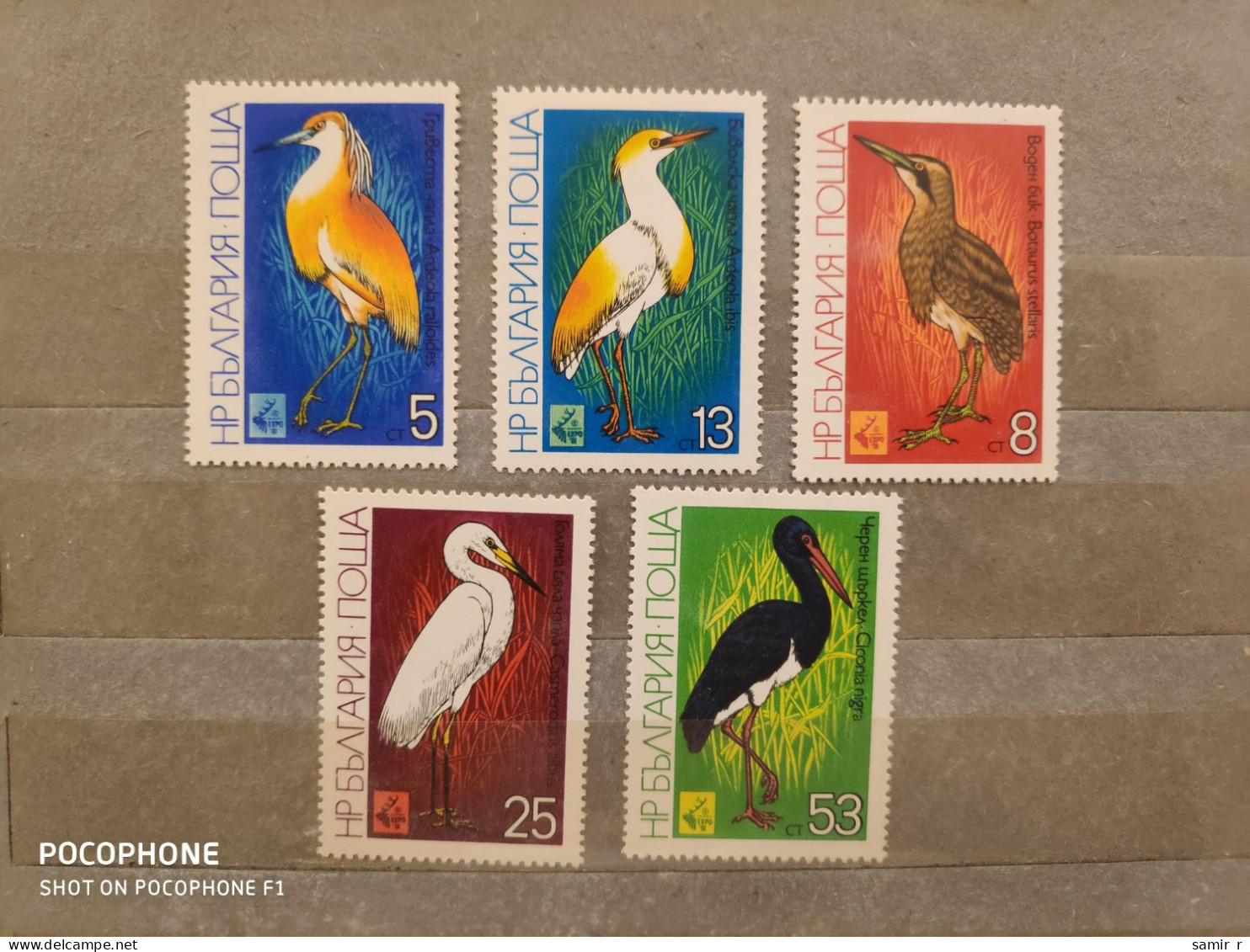 1981	Bulgaria	Birds (F91) - Nuevos