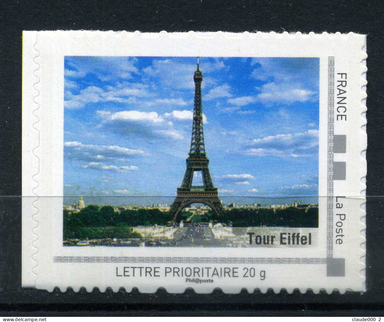 Tour Eiffel  Adhésif Neuf ** . Collector Paris 2009 - Collectors