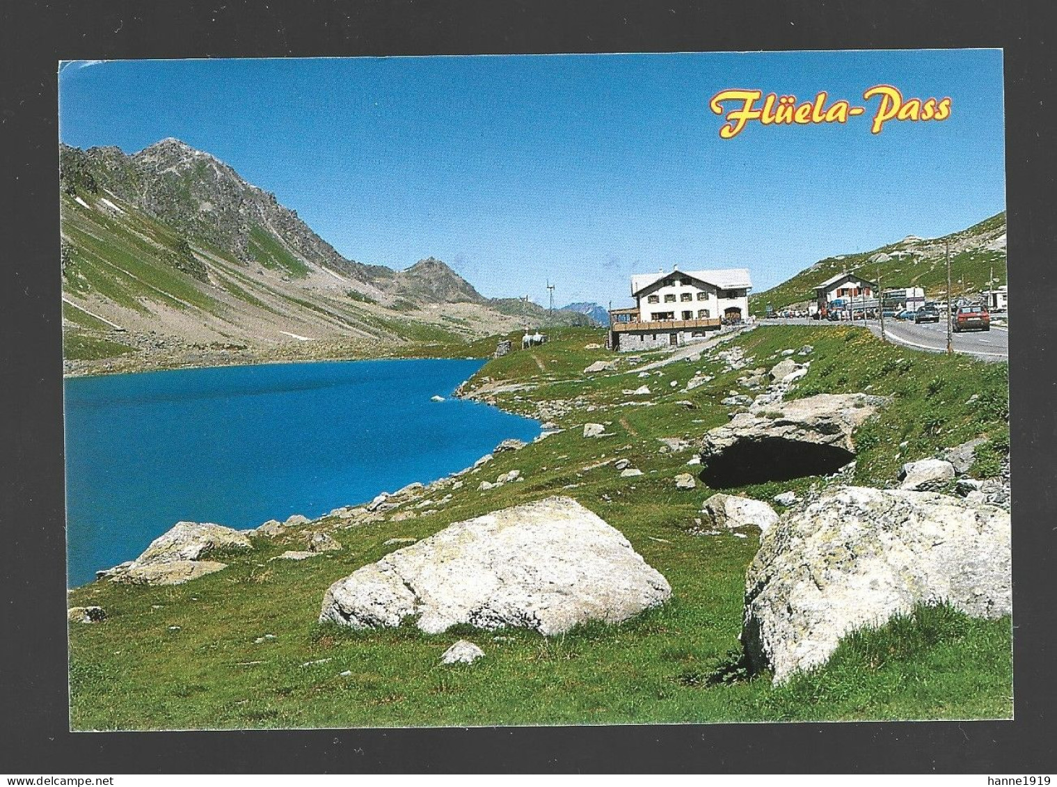 Fluela Pass Mit Schottensee AK Photo Carte Schweiz Suisse Switzerland Htje - Autres & Non Classés