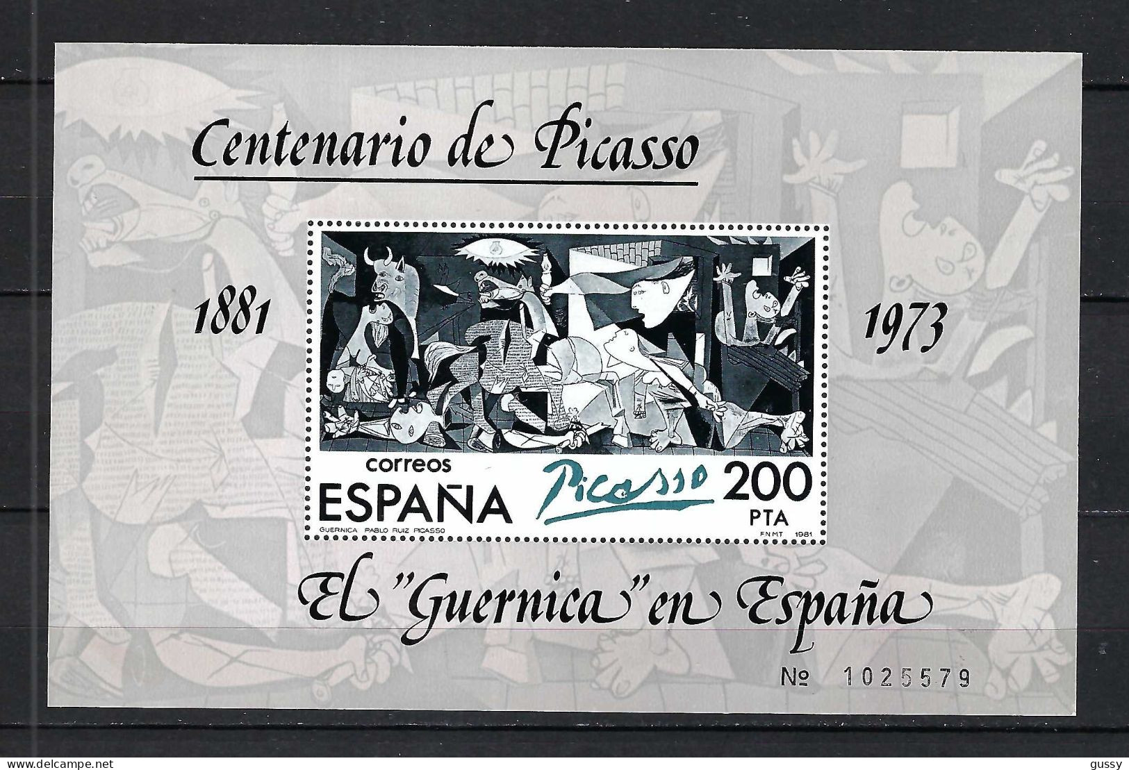 ESPAGNE Ca. 1973: B&F Neuf** "GUERNICA" - Moderni