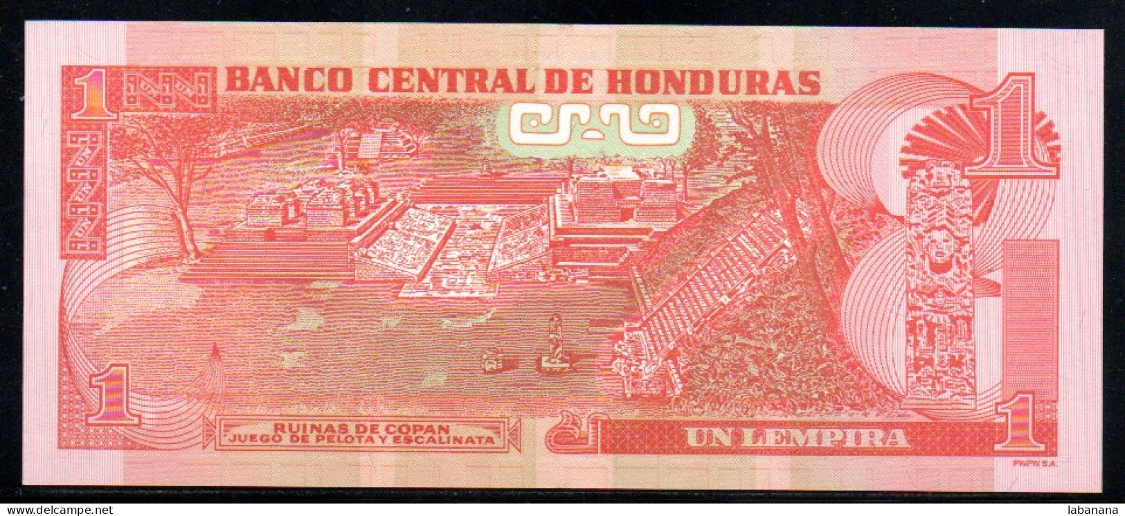 688-Honduras 1 Lempira 2016 FR347 Neuf/unc - Honduras