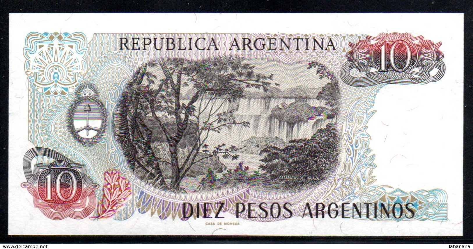 688-Argentine 10 Pesos Argentinos 1983/84 56A Neuf/unc - Argentine