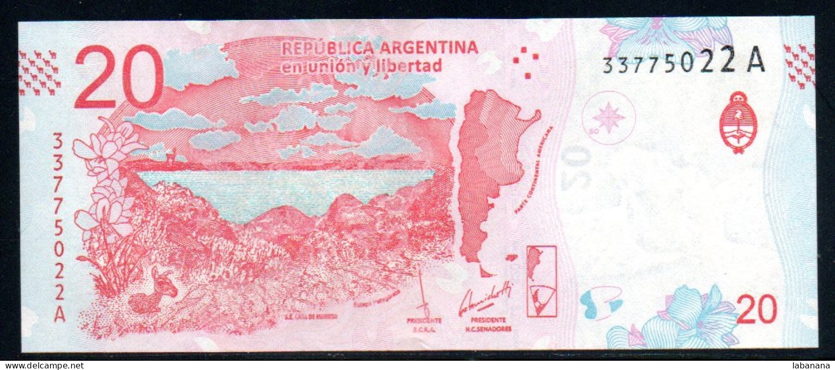 688-Argentine 20 Pesos 2017 33A Neuf/unc - Argentinië