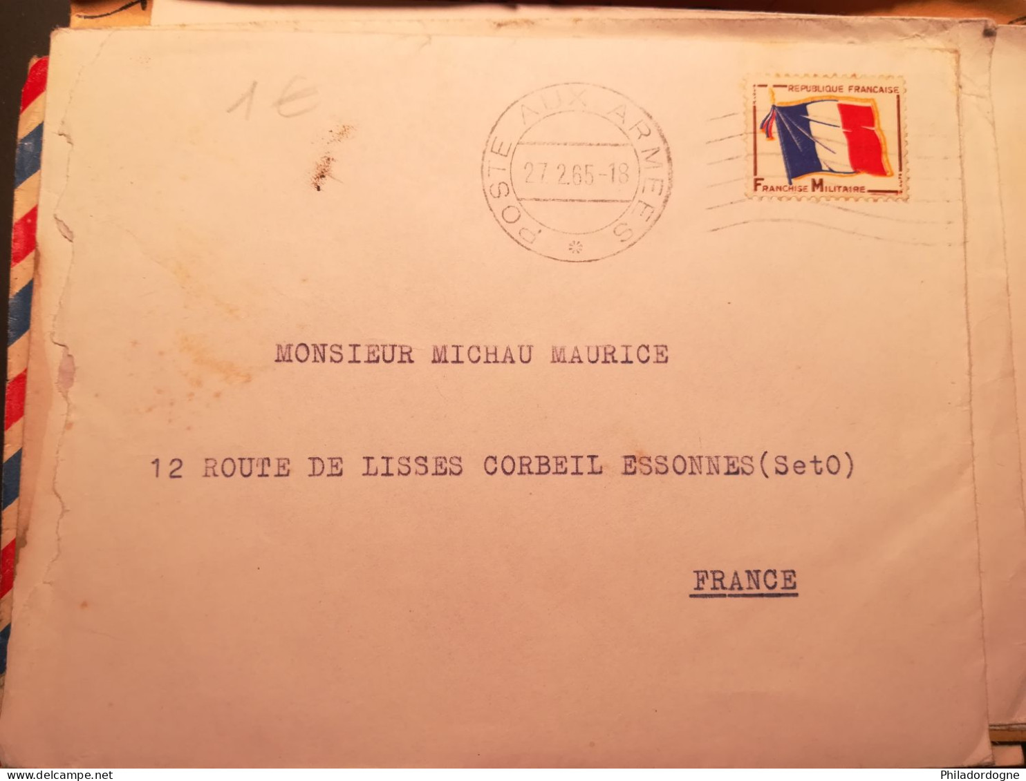 France - Lot de 75 documents en FM périodes diverses à trier - poids 286 grammes