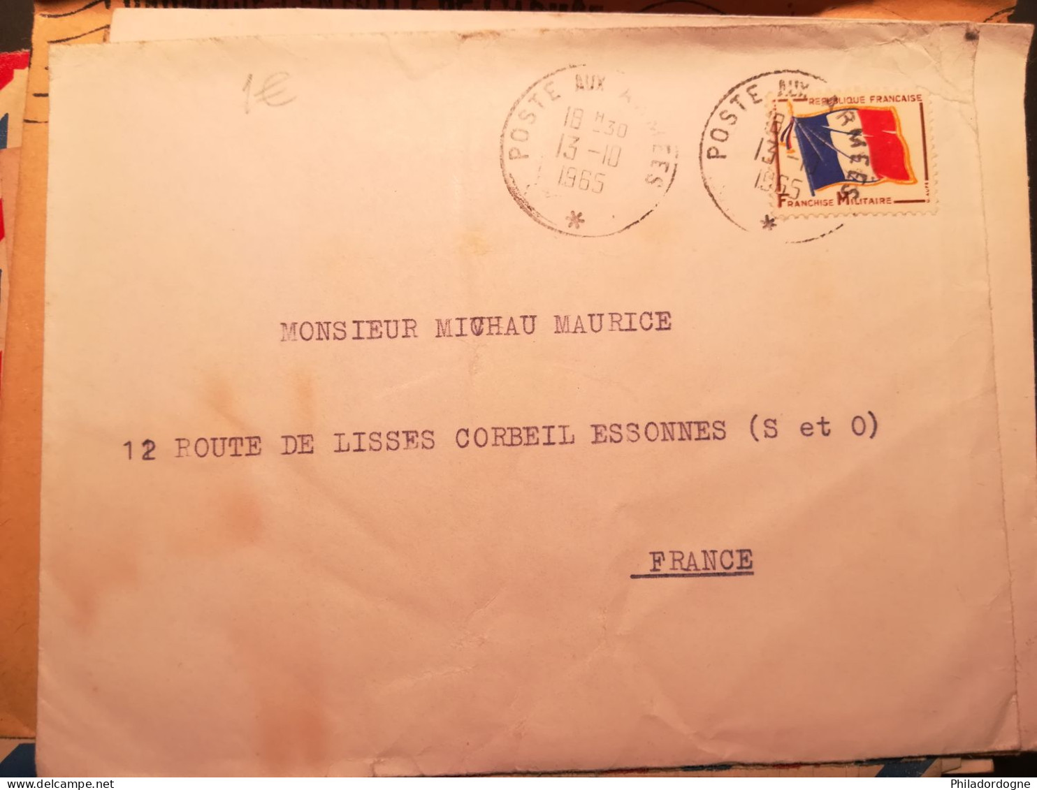 France - Lot de 75 documents en FM périodes diverses à trier - poids 286 grammes