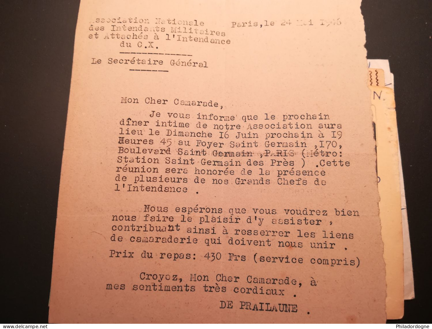 France - Lot de 75 documents en FM périodes diverses à trier - poids 286 grammes