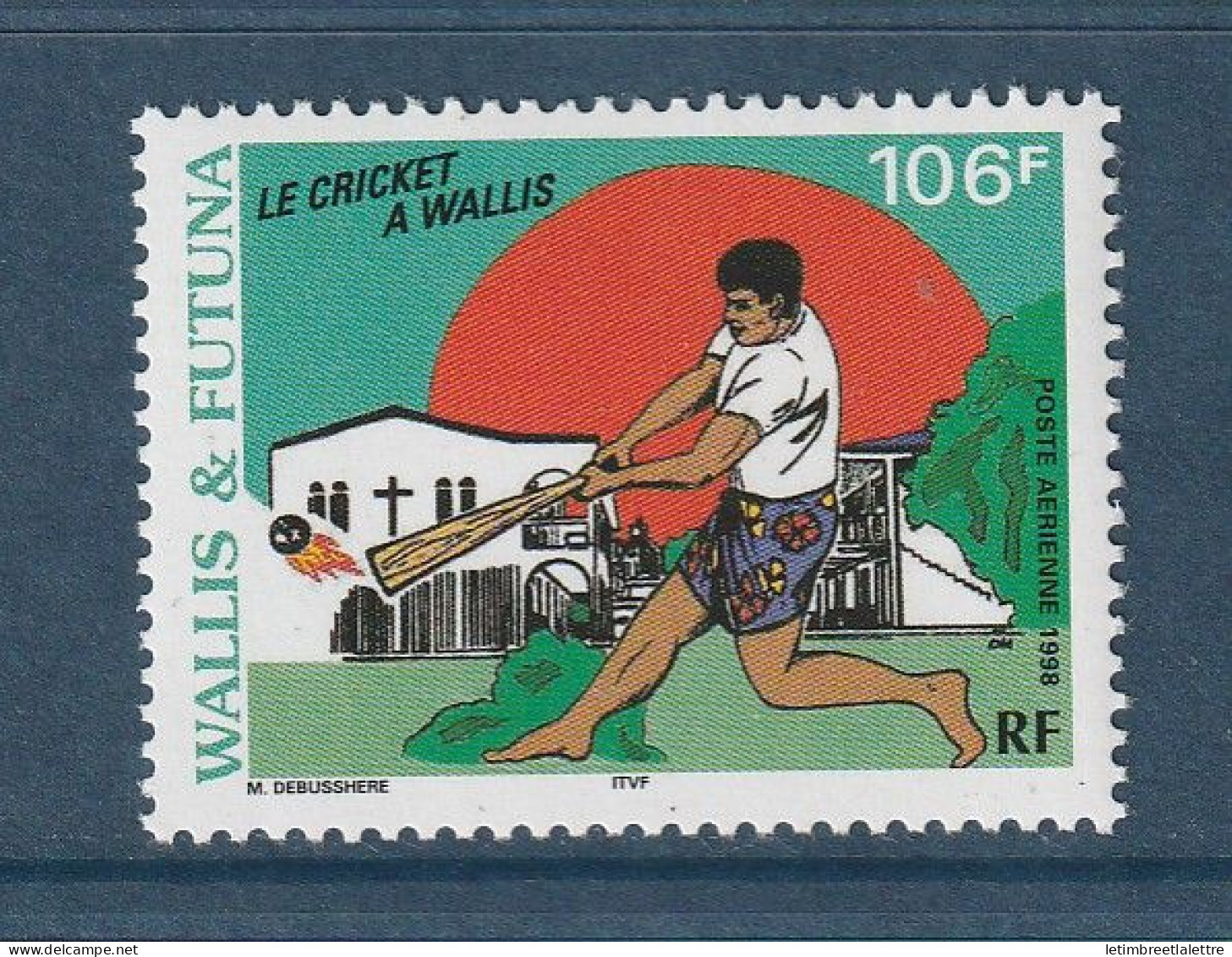 Wallis Et Futuna - Poste Aérienne - YT N° 204 ** - Neuf Sans Charnière 1998 - Unused Stamps