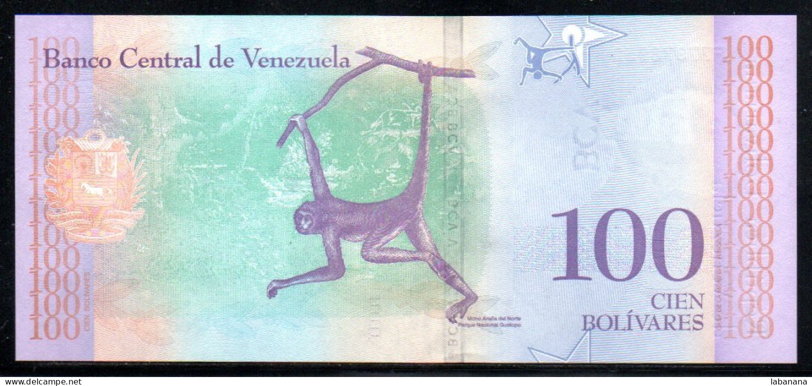 688-Venezuela 100 Bolívares 2018 F779 Neuf/unc - Venezuela