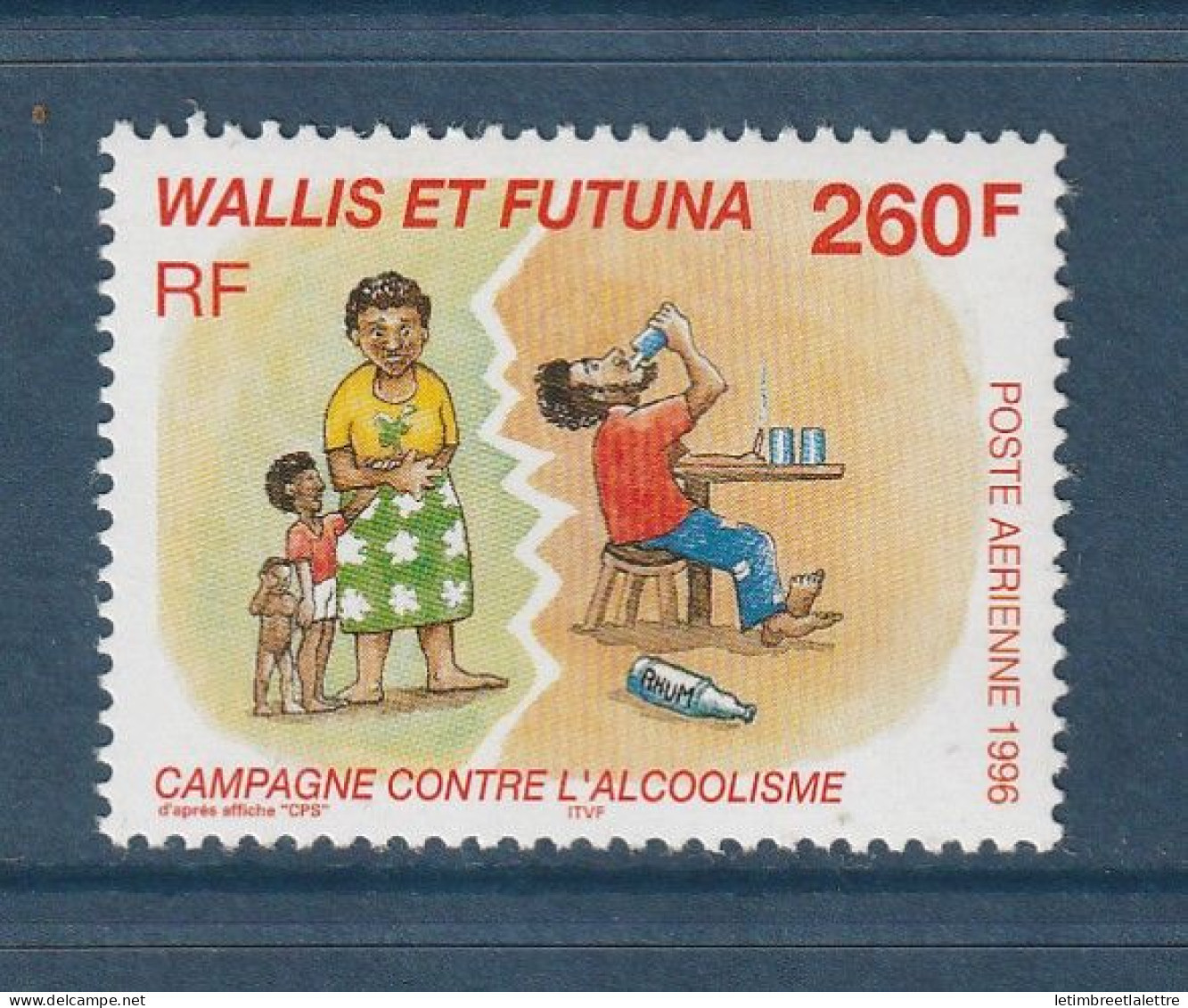 Wallis Et Futuna - Poste Aérienne - YT N° 196 ** - Neuf Sans Charnière - 1996 - Nuovi