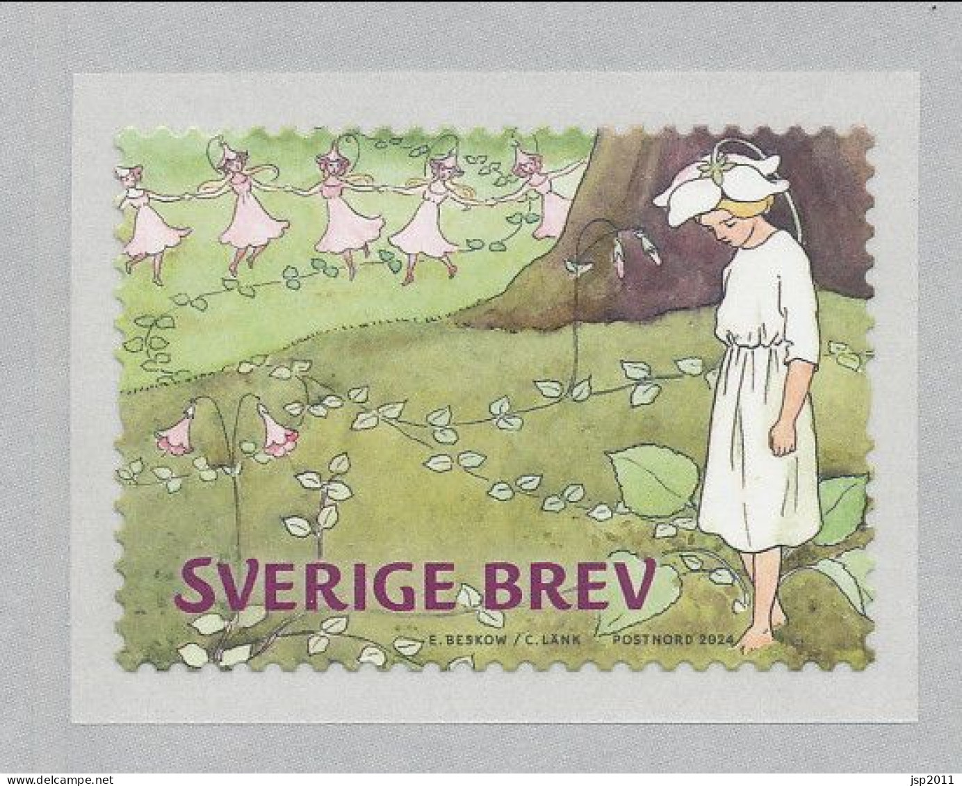 Sweden 2024. Facit # TBD. Elsa Beskow's Garden Coil. MNH(**) - Ungebraucht