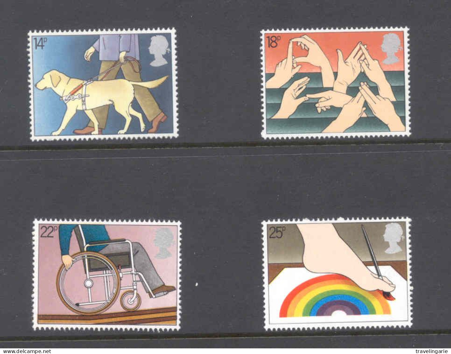 Great-Britain 1981 International Year Of The Disabled With Guide Dog MNH ** - Dogs