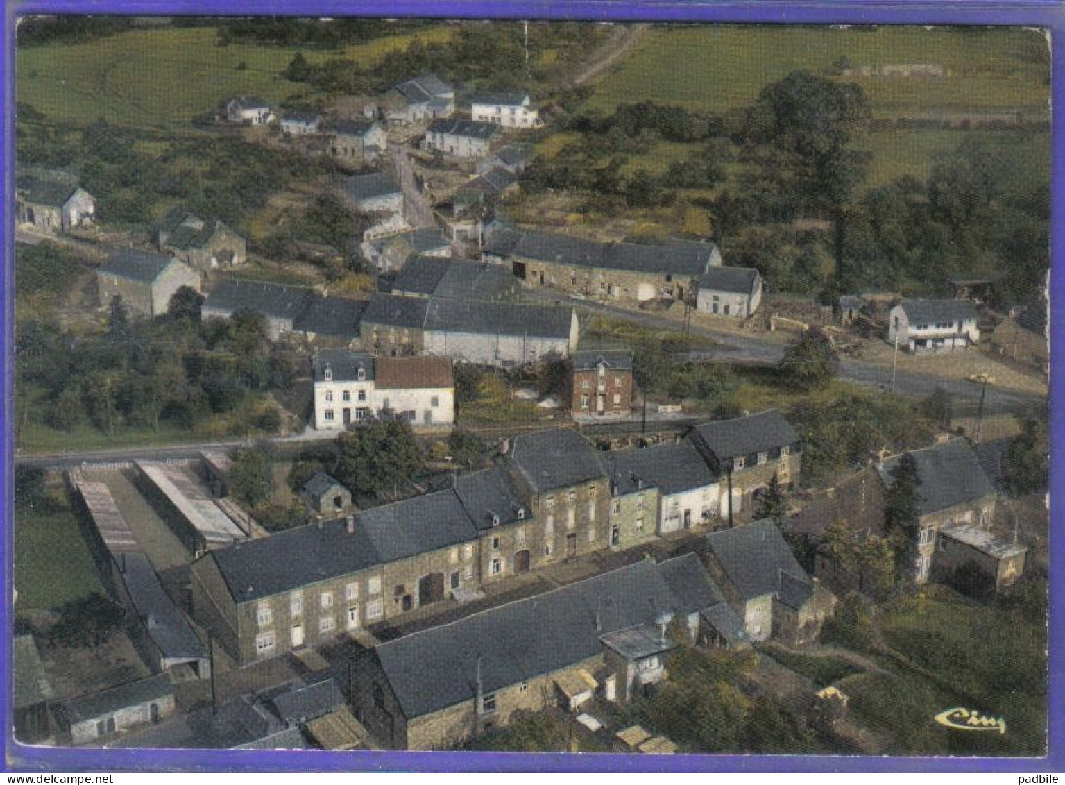 Carte Postale Belgique  Tellin  Vue D'avion  Très Beau Plan - Tellin