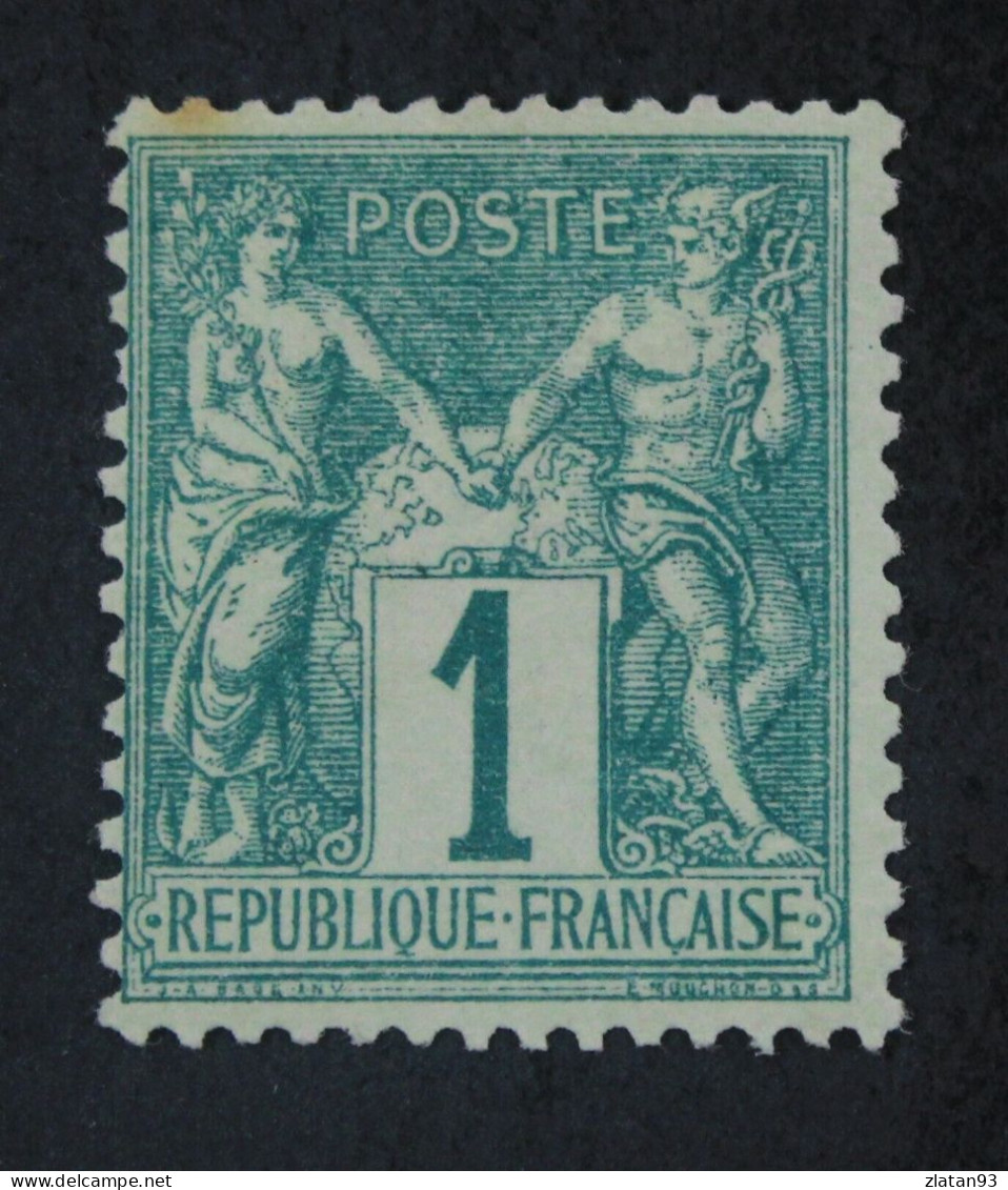 SAGE N°61 1c Vert NEUF(*) - 1876-1878 Sage (Tipo I)