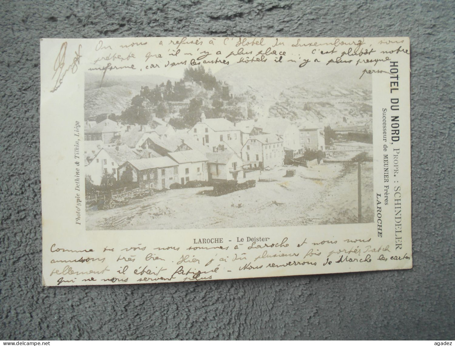 CPA  Laroche Le Deister Hotel Du Nord 1900 La Roche En Ardenne - La-Roche-en-Ardenne