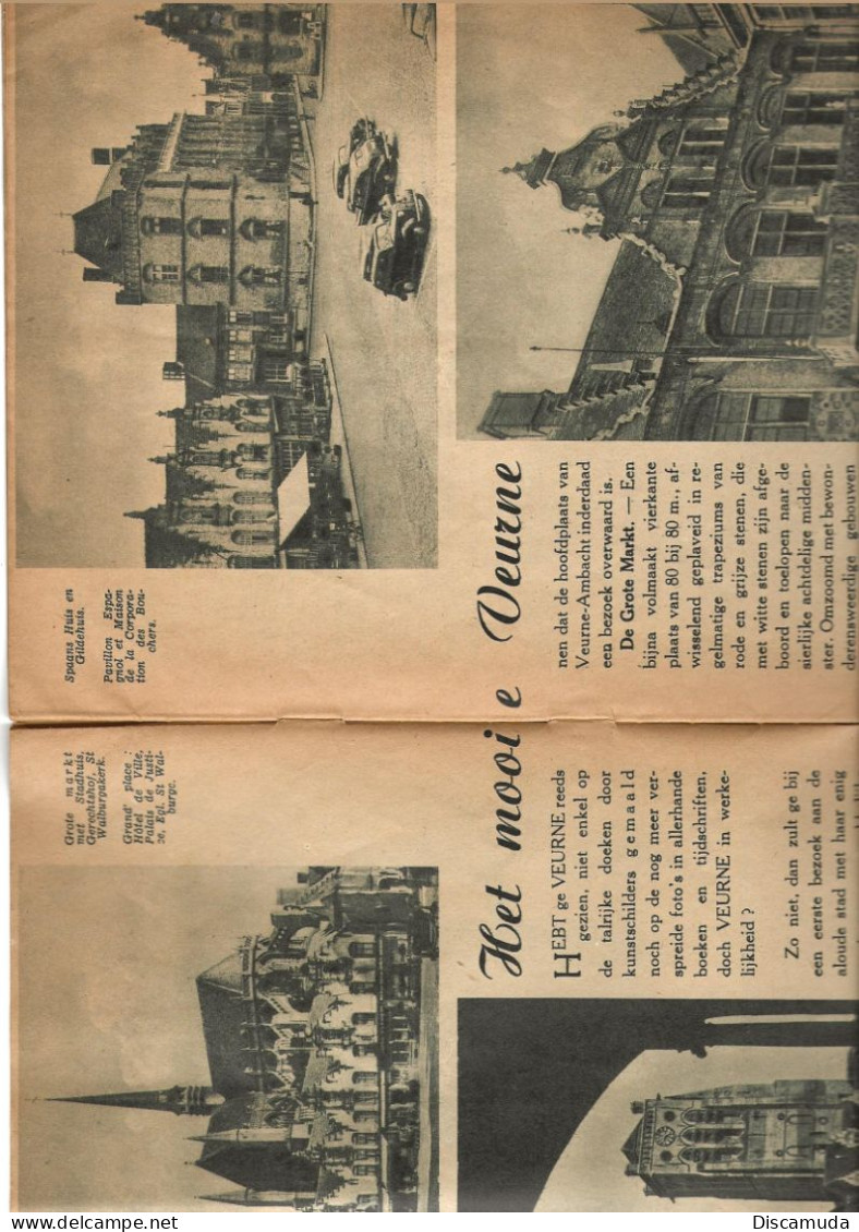 Veurne - Boeteprocessie Jaren 1950 - 24 Blz - Programs