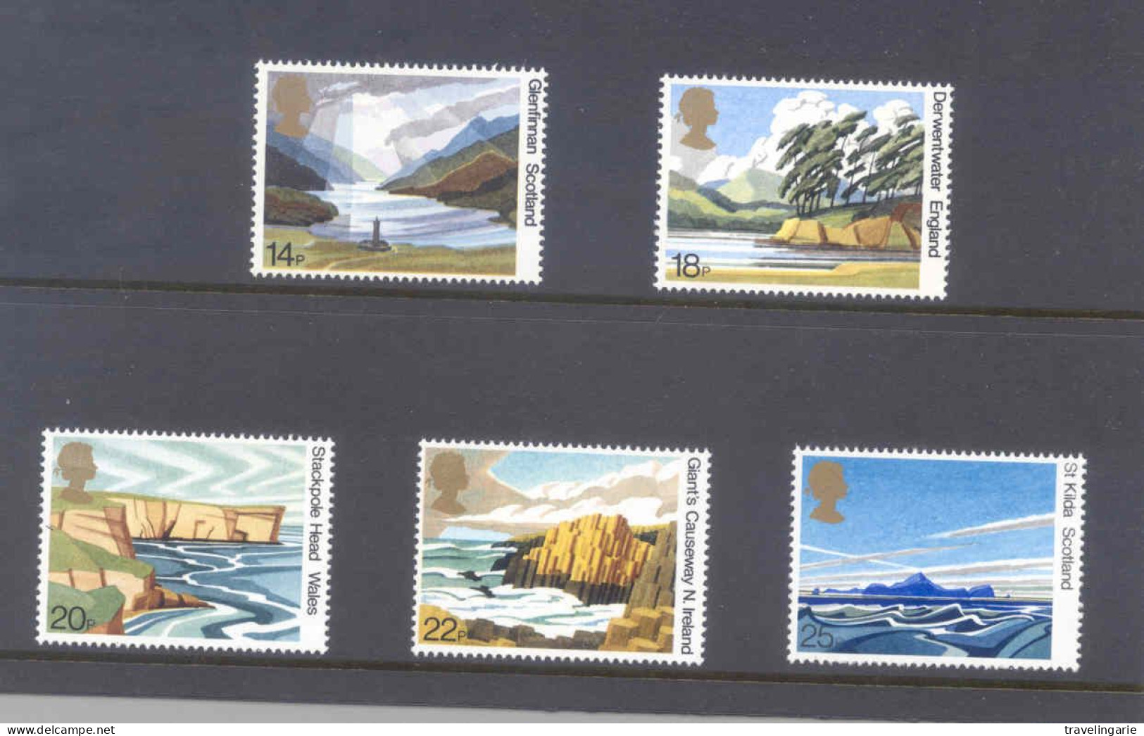 Great-Britain 1981 50th Anniv. Of National Trust Of Scotland. British Landscapes MNH ** - Ungebraucht