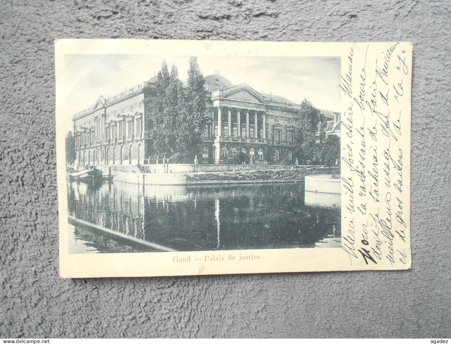 CPA Gent Gand Palais De Justice 1902 - Gent