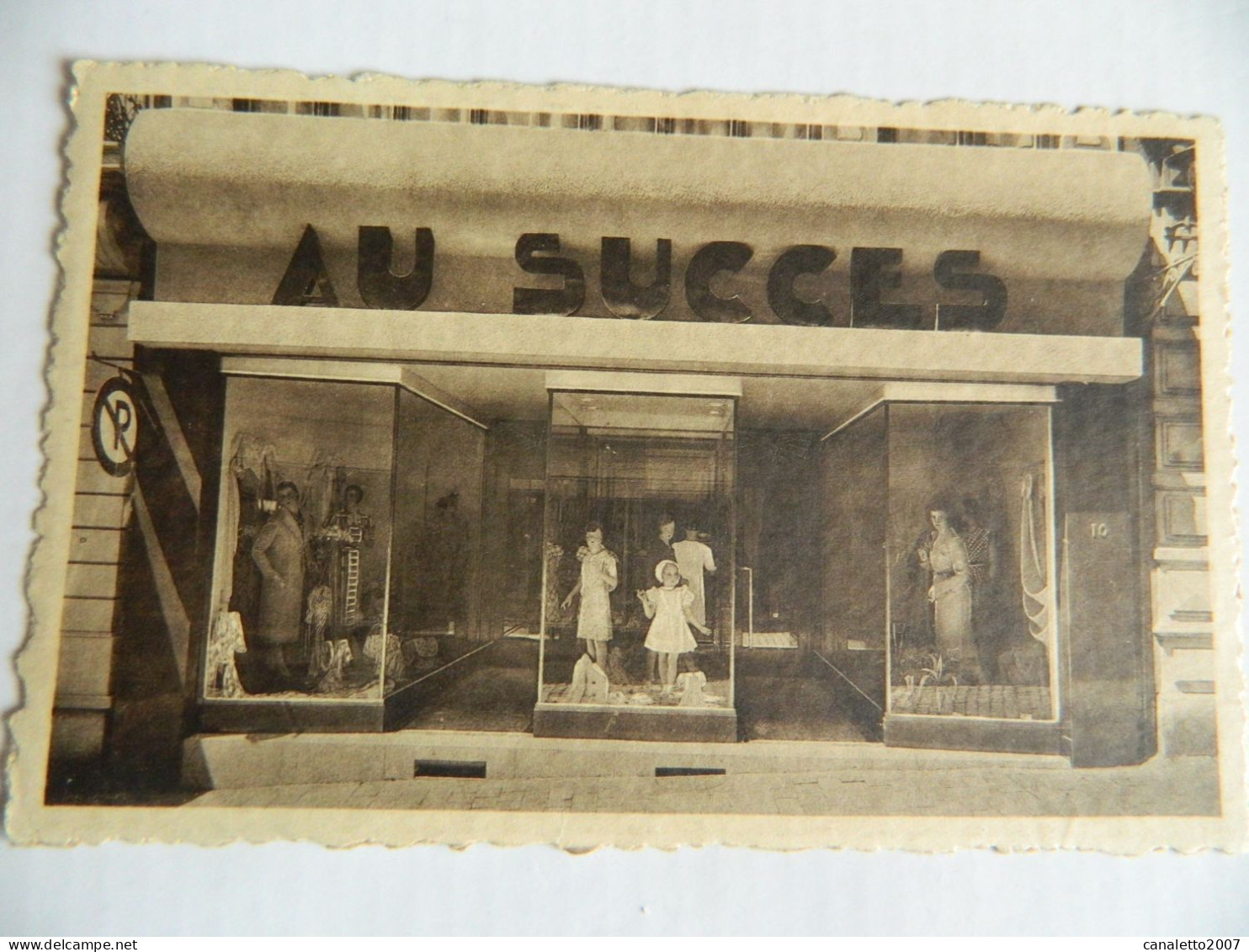 MONS: MAGASIN AU SUCCES-ROBES MANTEAUX SAMES ET FILLETTES 10 GRAND RUE MONS - Mons