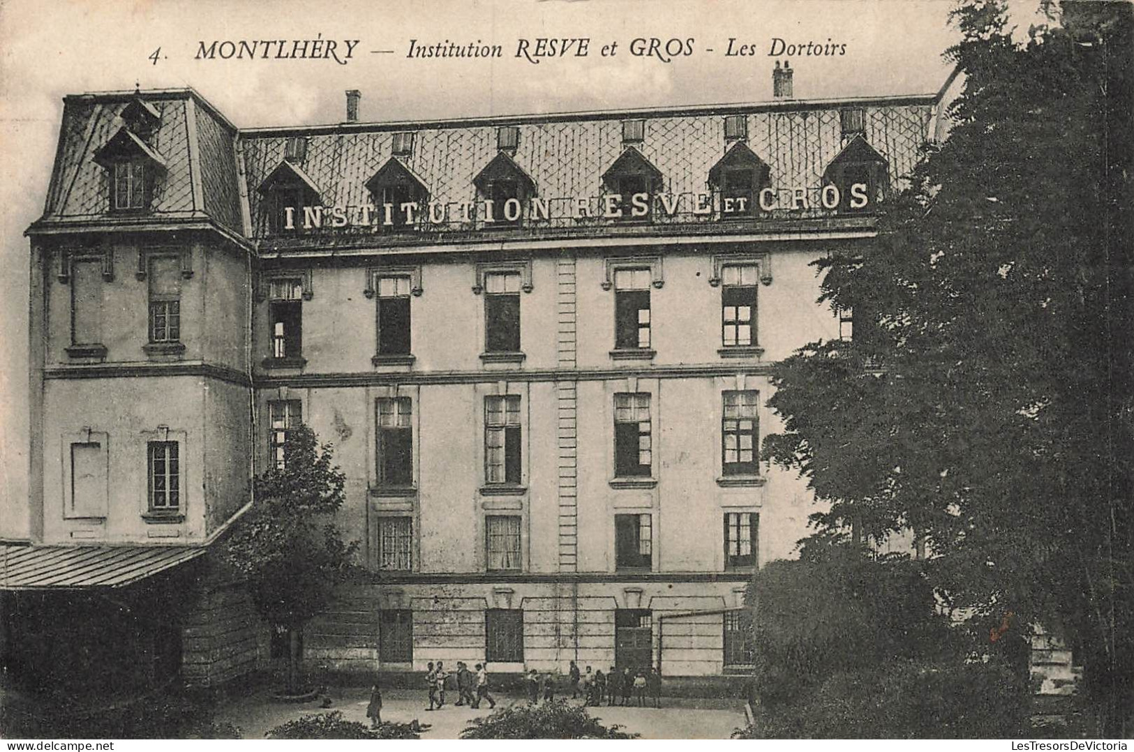 FRANCE - Montlhéry - Institution Resve Et Gros - Les Dortoirs - Vue Générale - Animé - Carte Postale Ancienne - Montlhery