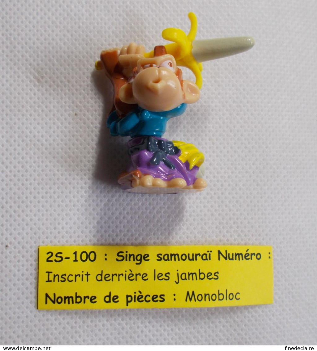 Kinder - Singe Samouraï - 2S 100 - Sans BPZ - Monoblocs