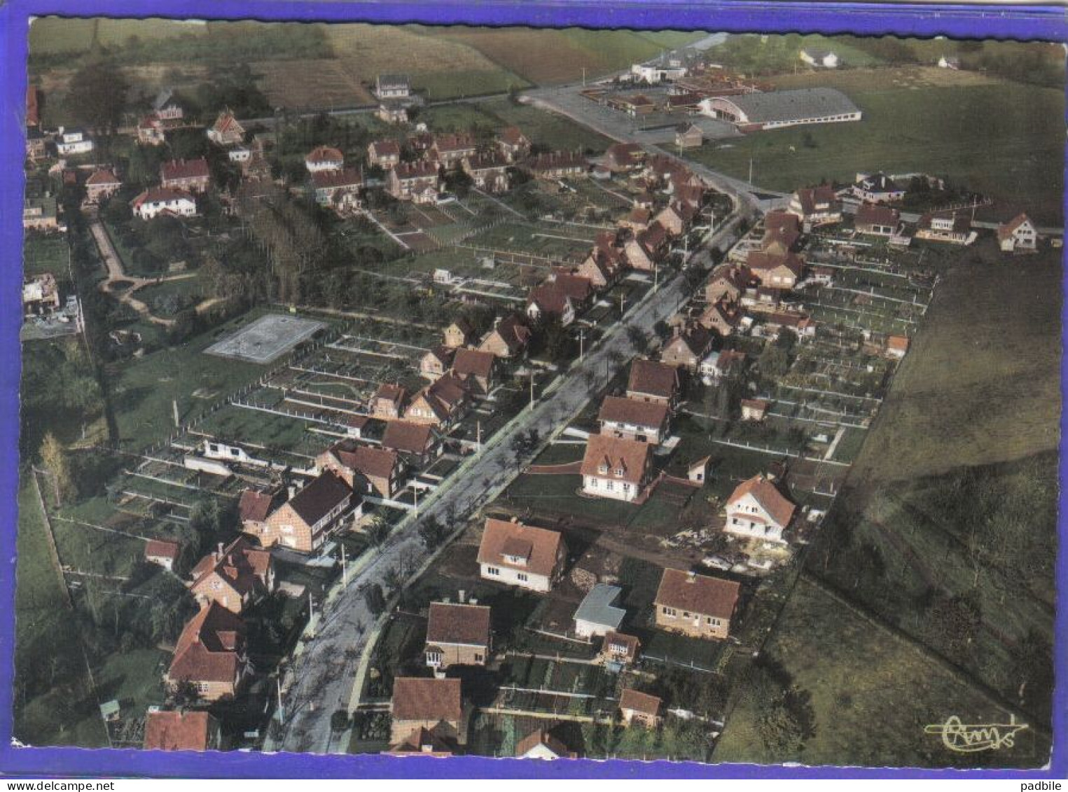 Carte Postale Belgique  Hannut Vue Aérienne  Très Beau Plan - Hannuit