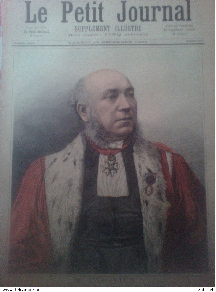 Le Petit Journal N°107 Perivier 1er Pdt Cour D'appel Paris Dahoméy Entré Drapeau à Abomey Partition C Soubise H Chatan - Zeitschriften - Vor 1900