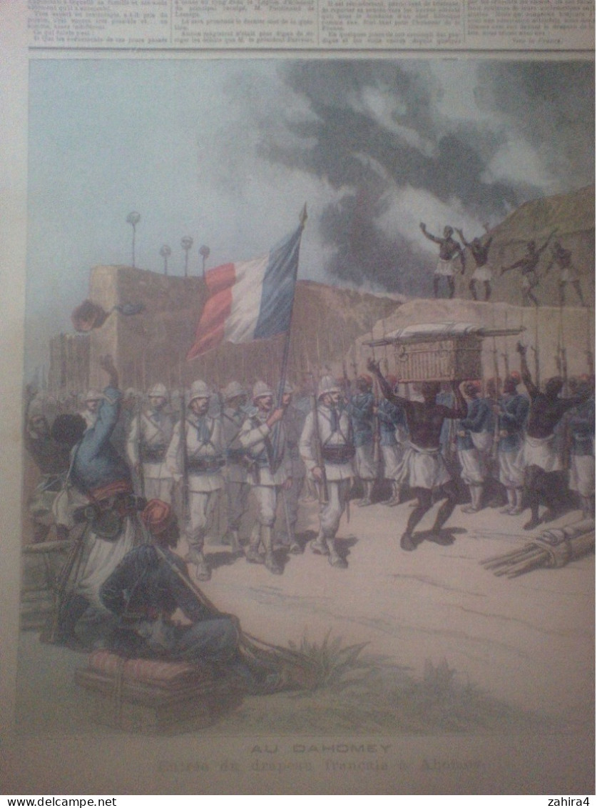 Le Petit Journal N°107 Perivier 1er Pdt Cour D'appel Paris Dahoméy Entré Drapeau à Abomey Partition C Soubise H Chatan - Zeitschriften - Vor 1900