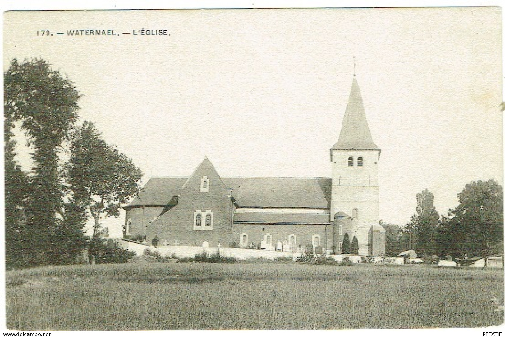 Watermael , Eglise - Watermael-Boitsfort - Watermaal-Bosvoorde