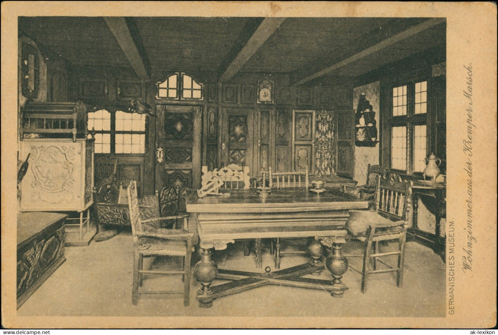 Ansichtskarte Nürnberg Germanisches Museum Nürnberg - Kremper Marsch 1926 - Nuernberg