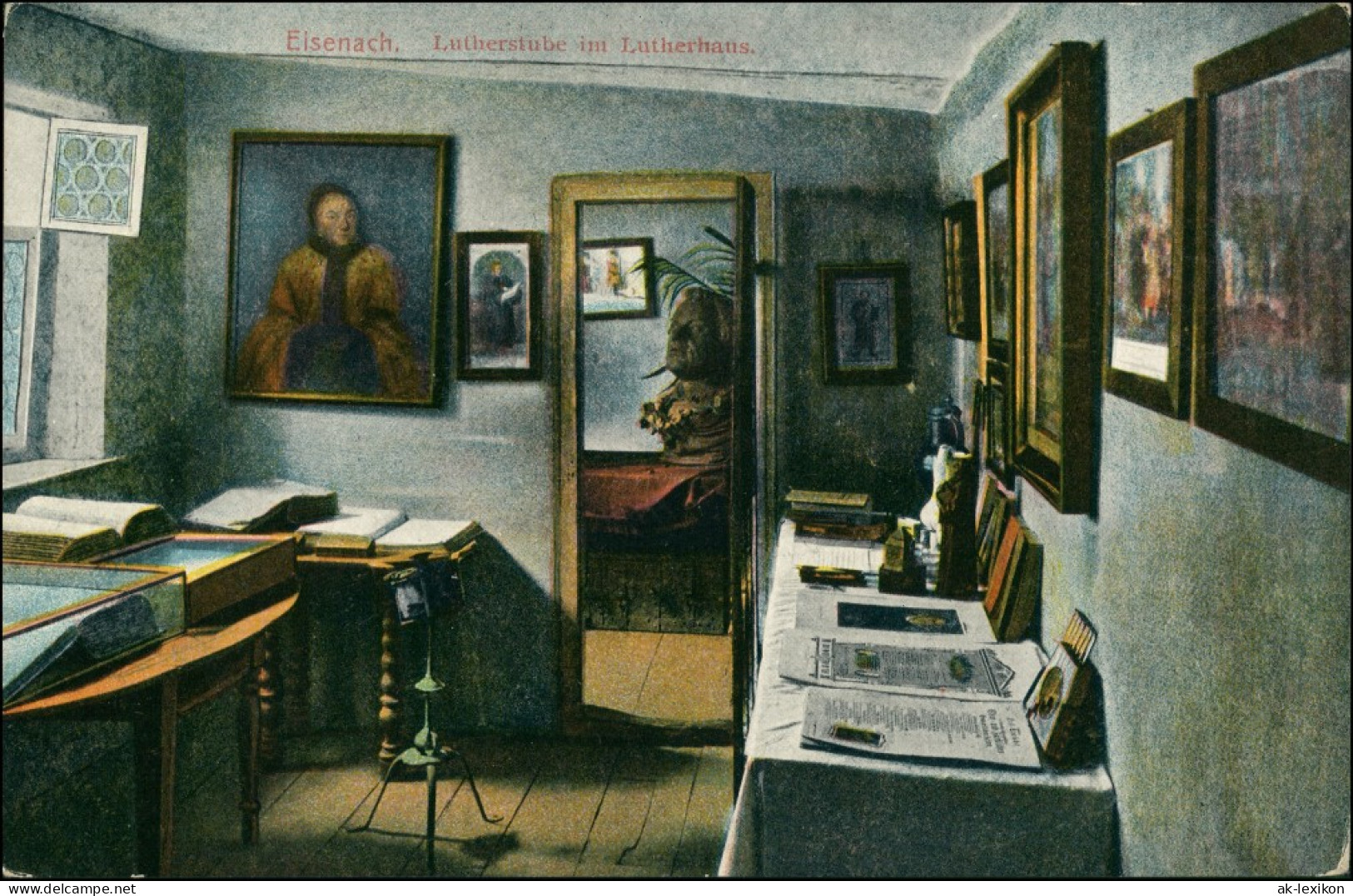 Ansichtskarte Eisenach Lutherhaus - Lutherstube 1915 - Eisenach