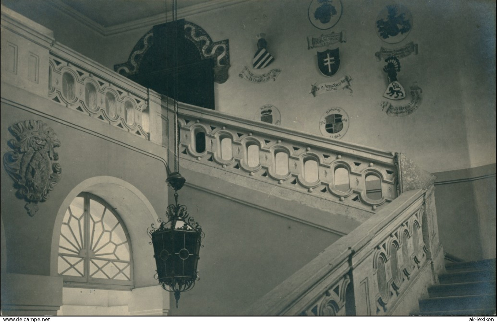 Ansichtskarte Gröbming Burg Bernstein - Treppenhaus 1926 - Altri & Non Classificati