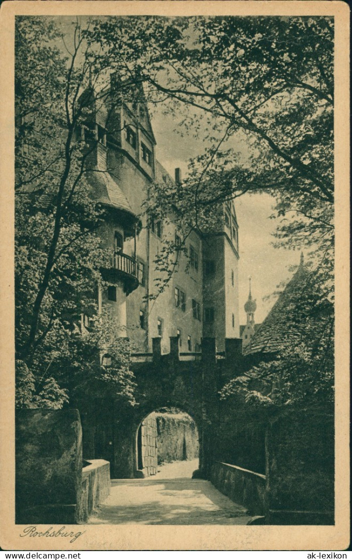 Ansichtskarte Rochsburg-Lunzenau Gasthof Zur Sonne 1925 - Lunzenau