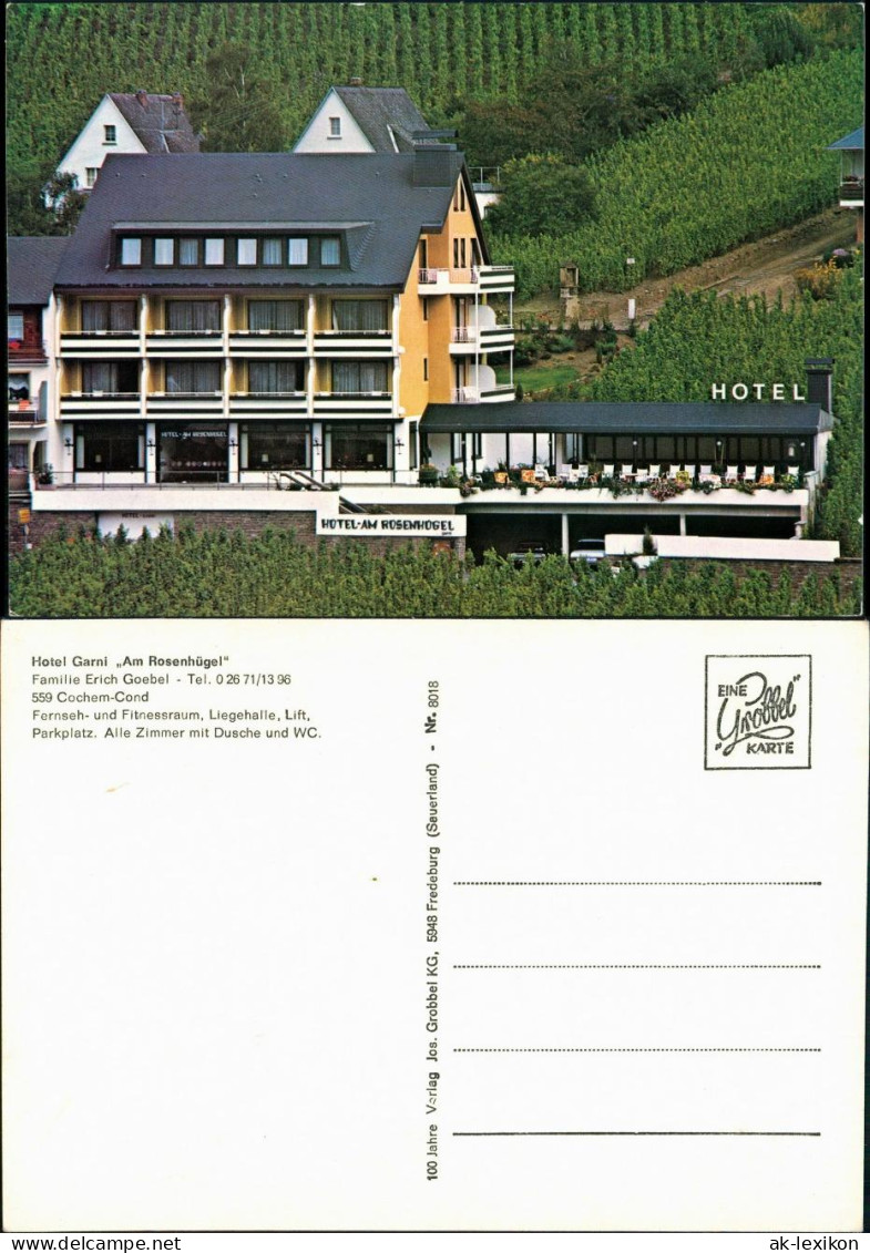 Cochem Kochem Hotel Garni Cond Am Rosenhügel Familie Erich Goebel 1980 - Cochem