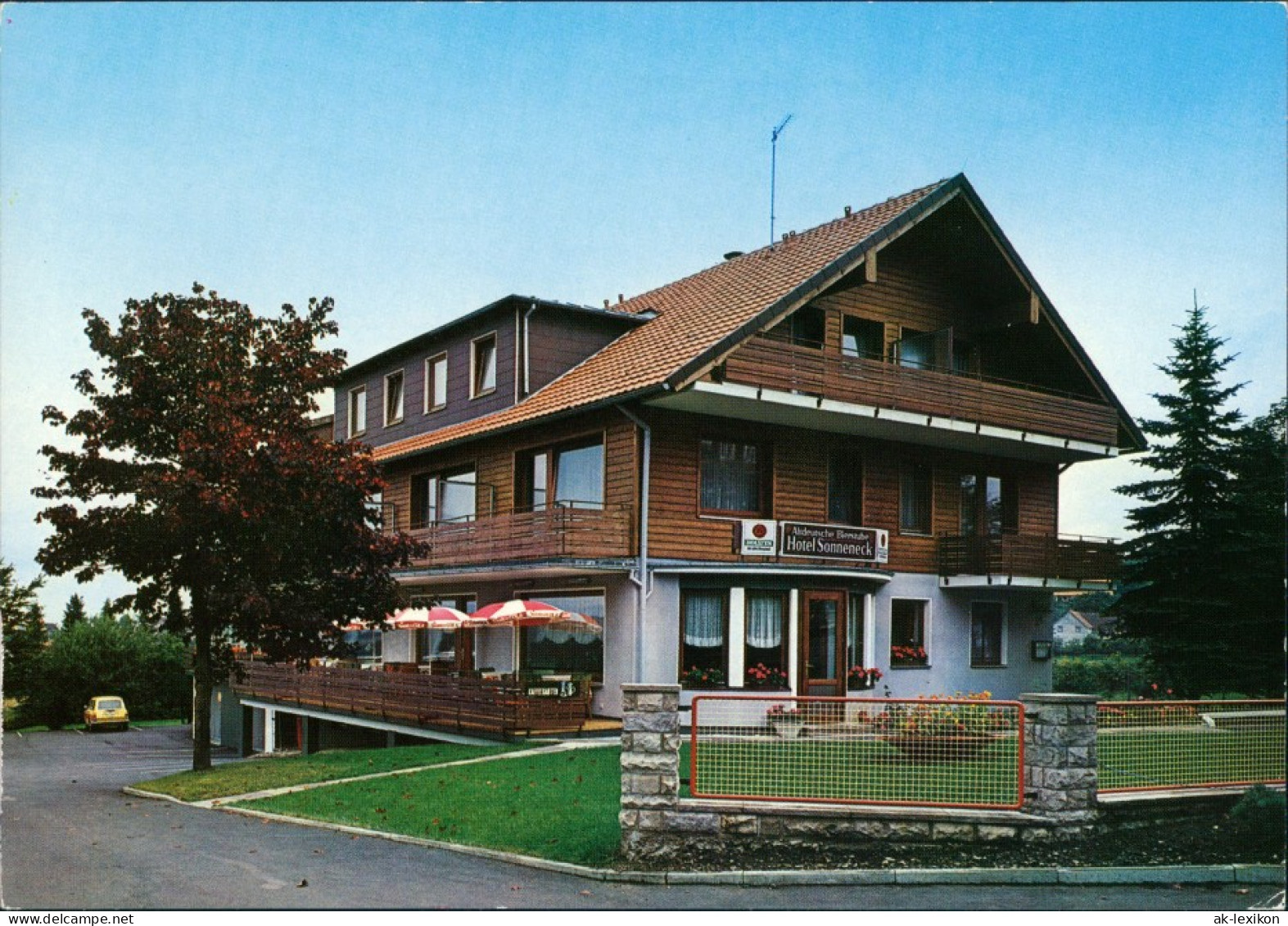 Hohegeiß-Braunlage Hotel SONNENECK Bes. K.-O. Sonnemann Hindenburgstraße 1983 - Braunlage