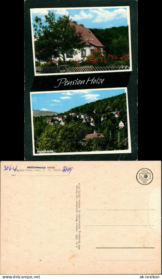 Ansichtskarte Bad Eilsen Pension Holze Talstrasse 2 Ansichten 1960 - Autres & Non Classés