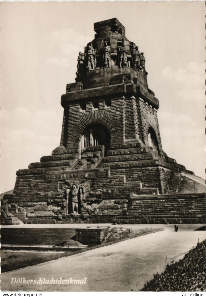 Ansichtskarte Leipzig Völkerschlachtdenkmal 1962 - Leipzig