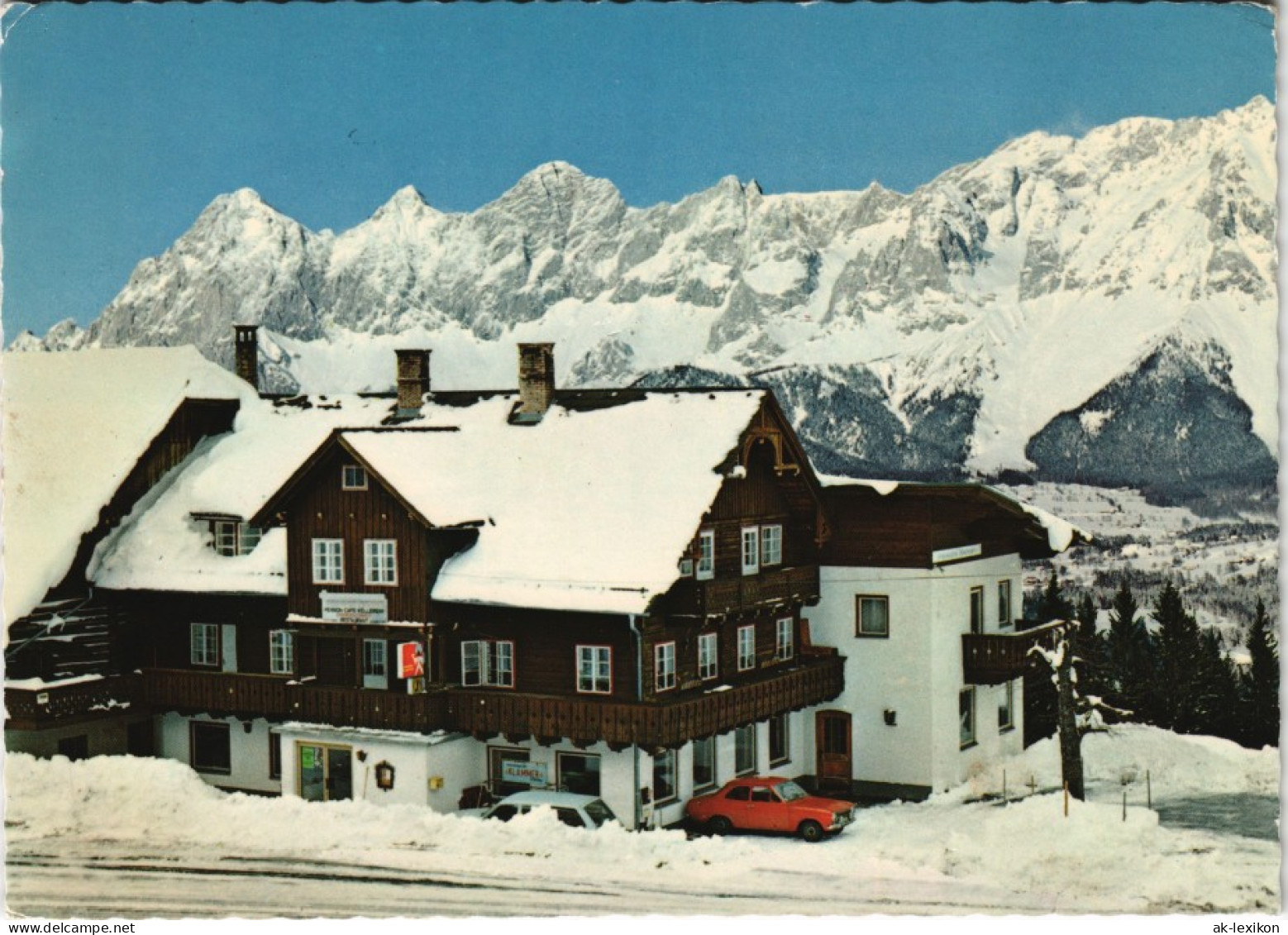 Rohrmoos Partie Am Alpen-Gasthof Winterer, Inh. Kraml, Steiermark 1977 - Sonstige & Ohne Zuordnung