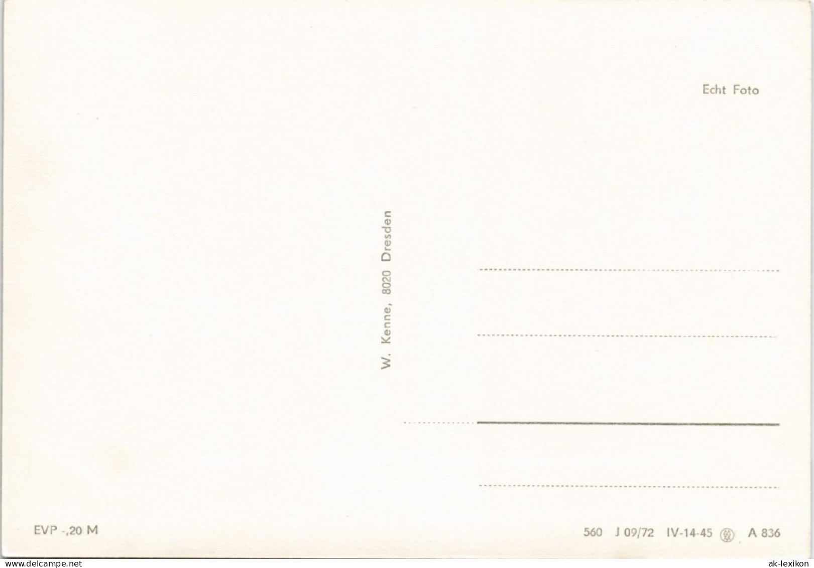 Schellerhau-Altenberg (Erzgebirge) DDR Mehrbildkarte FDGB Heim Kasino 1972 - Schellerhau